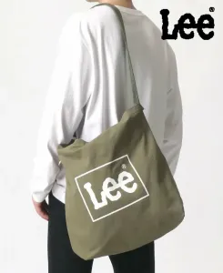 Сумка через плечо Lee из канваса, двусторонняя сумка-тоут, мужская, женская, унисекс.