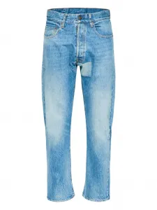 Хлопковые джинсы MAISON MARGIELA, синий