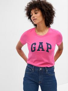 Футболка стандартного кроя Gap, розовый
