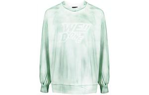 WE11DONE Футболка унисекс зеленая