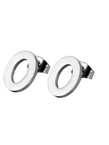 Adeliás Женские серьги из нержавеющей стали серебристого цвета