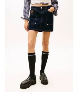 Джинсовая юбка EI6050 Tommy Jeans, темно-синий