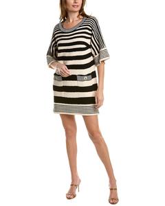 Мини-платье Элизабетты Франки Elisabetta Franchi, черный