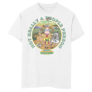 Футболка с рисунком «Элиза» Nickelodeon The Wild Thornberrys для мальчиков 8–20 лет «Не совсем человек» Nickelodeon