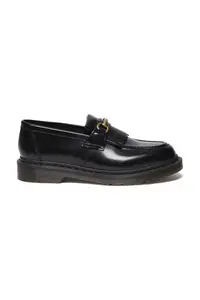 Кожаные лоферы Adrian Snaffle Dr. Martens, черный