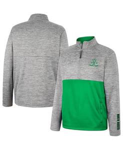 Мужская серая куртка с молнией до половины North Dakota John Colosseum, серый