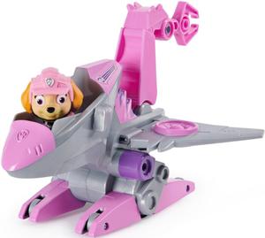 Фигурка Скай из PAW Patrol Dino Rescue + реактивный автомобиль + динозавр Spin Master