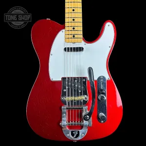 Fender Custom Shop Time Machine '67 Tele Dlx Closet Classic Candy Apple Red с чехлом