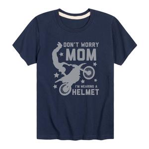 Футболка с рисунком Dont Worry Mom для мальчиков 8–20 лет Licensed Character, синий