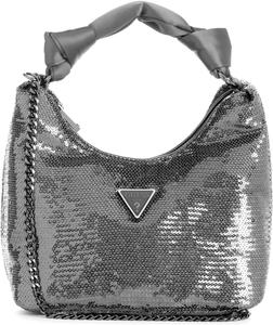 GUESS женская сумка Velina Hobo, Pewter