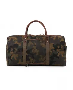 Дорожная сумка Hillside Bee-Wax Canvas TSD BRAND, зеленый