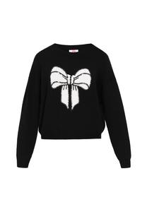 MYMO Свитер в черном цвете