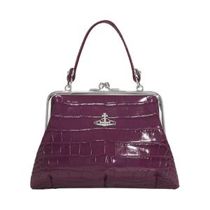 Vivienne Westwood Кожаный кошелек для женщин Фиолетовый