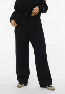 Vmcgold hohe taille pantaloni Vero Moda Curve, Black