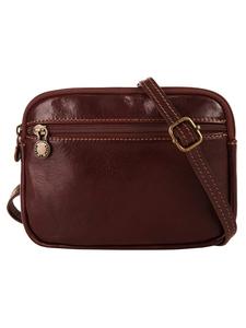 сумка через плечо коричневого цвета piké