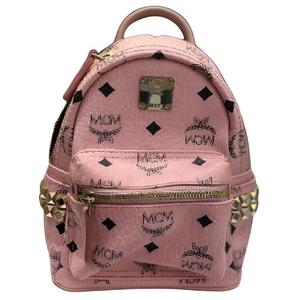 MCM Старк Визетос Мини рюкзак из искусственной кожи женский розовый
