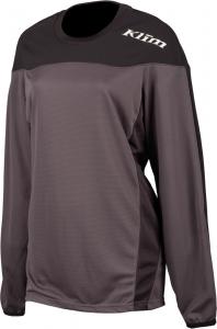 Klim rebelle женская майка для мотокросса, Dark Grey/Black
