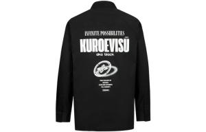Рубашка мужская черная Evisu, черный