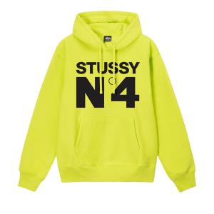 Толстовка Stussy No.4 Keylime