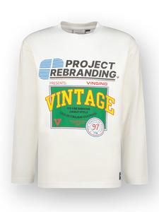 Vingino Футболка с длинными рукавами "Хайк" белого цвета