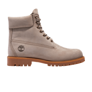 Мужские ботинки Timberland Heritage из нубука водонепроницаемые, серый
