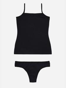 Короткий пижамный комплект Tazzio F907, черный