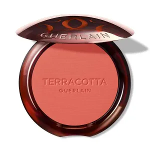 Пудровые румяна Terracotta Blush Guerlain, цвет dark coral