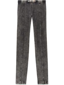 Леггинсы из денима Diesel Athena, черный