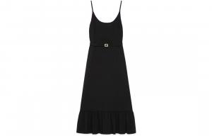 Платье без рукавов женское черное Gucci
