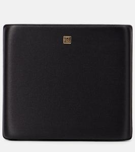 Сатиновая вечерняя сумочка-конверт Toteme, Black 001