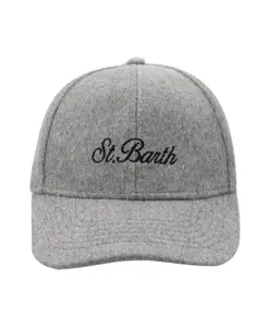 Мягкая, удобная шапка для холодной погоды Mc2 Saint Barth, серый