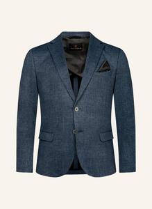 Пиджак приталенного кроя из трикотажа Dinick Zuitable, синий