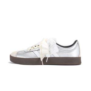 Кроссовки для скейтбординга VL Court 2.0, износостойкие, низкие, унисекс, серебристые Adidas Neo, Silver
