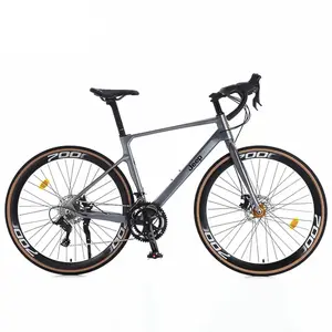 Горный велосипед Magnesium Alloy с дисковыми тормозами для взрослых Jeep, серый