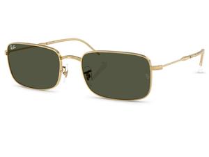 Солнцезащитные очки Unisex Ray-Ban 0RB3746, цвет Gold/Green