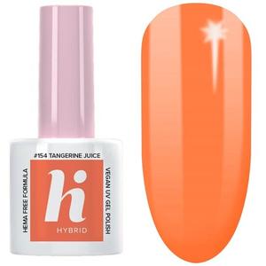 Гибридный лак для ногтей, мандариновый сок 154, 5 мл Hi Hybrid
