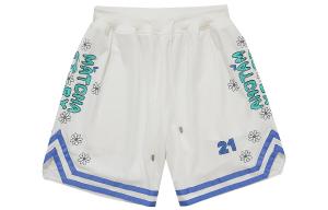 Повседневные шорты унисекс MATCHA STORY, Белый