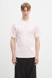 Хлопковая футболка mini problemo ss tee No Problemo, розовый