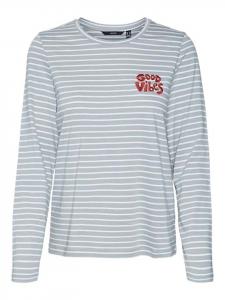 Лонгслив Vero Moda Longsleeve Oya, серый