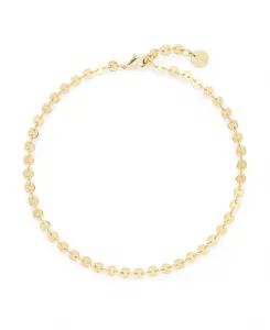 Браслет на лодыжку Charlotte с позолотой 14 карат Brook & York, gold