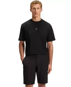 Мужская футболка Double B Monogram из хлопкового джерси Hugo Boss, черный
