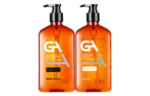 Шампунь с салициловой кислотой и аминокислотами для лечения перхоти, защиты цвета, контроля жирности и глубокого очищения 500мл/500мл*2 GA