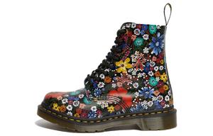 Ботинки Dr.Martens 1460 Pascal Floral Lace Up Boots Black Women's