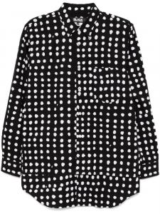 Рубашка Filip Pagowski в горошек Black Comme Des Garçons, черный