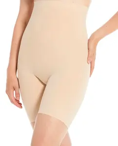 Невидимые сексуальные брюки-бермуды с поясом макси MAGIC Bodyfashion, слоновая кость