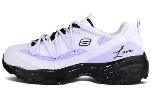 Skechers D'lites 1.0 early sleep craft, purple charm низкие массивные кроссовки women's purple