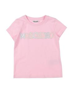 Футболка Moschino Kid, розовый