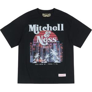Mitchell Ness Футболка Mitchell & Ness мужская черная