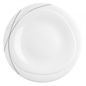 Тарелка Trio Highline 28 см Seltmann Weiden, белый черный