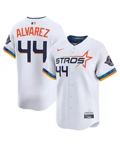 Мужская майка игрока Yordan Alvarez White Houston Astros 2025 City Connect Limited Nike